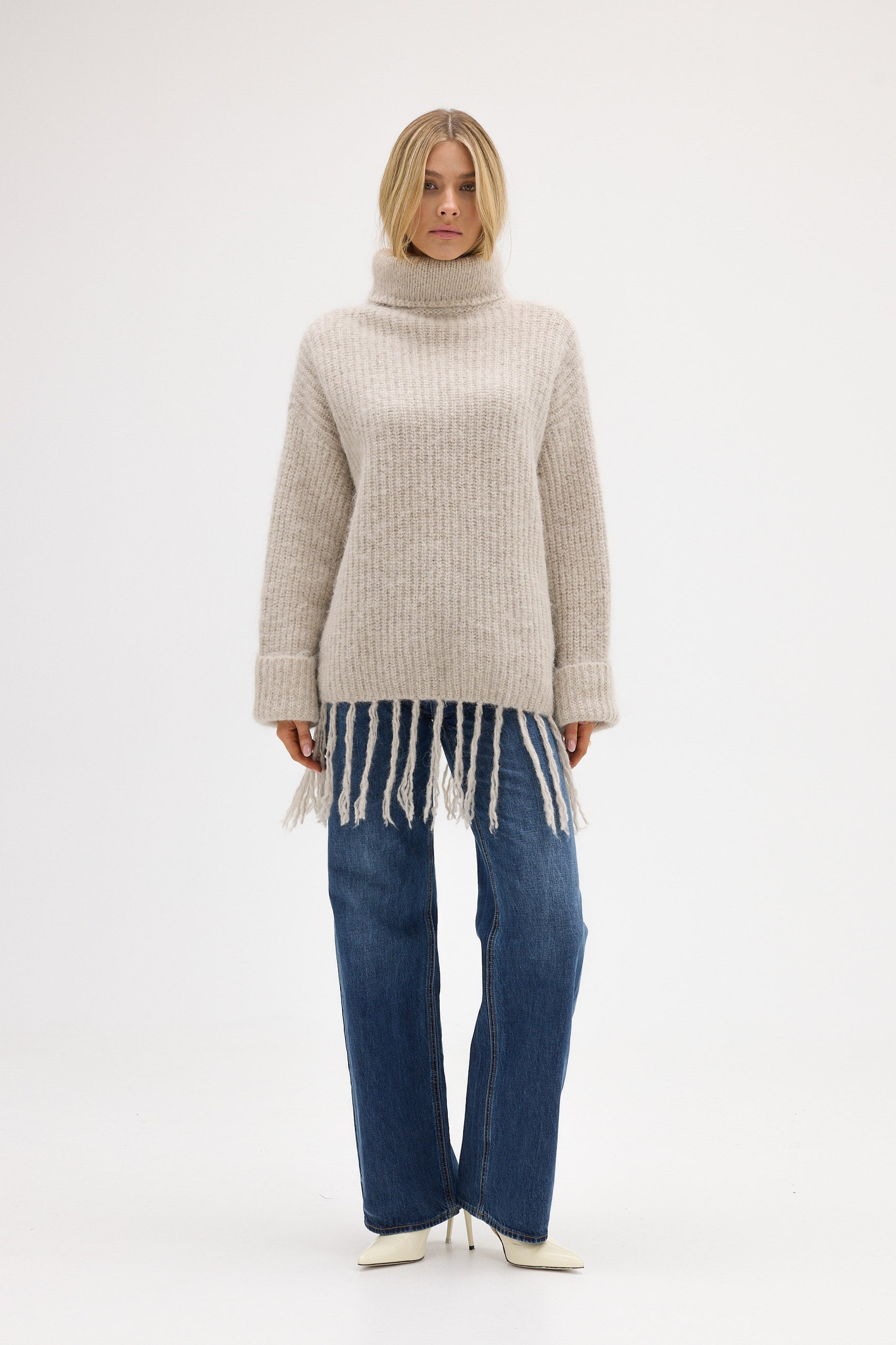 bubish Hannah Knit Grey TOP