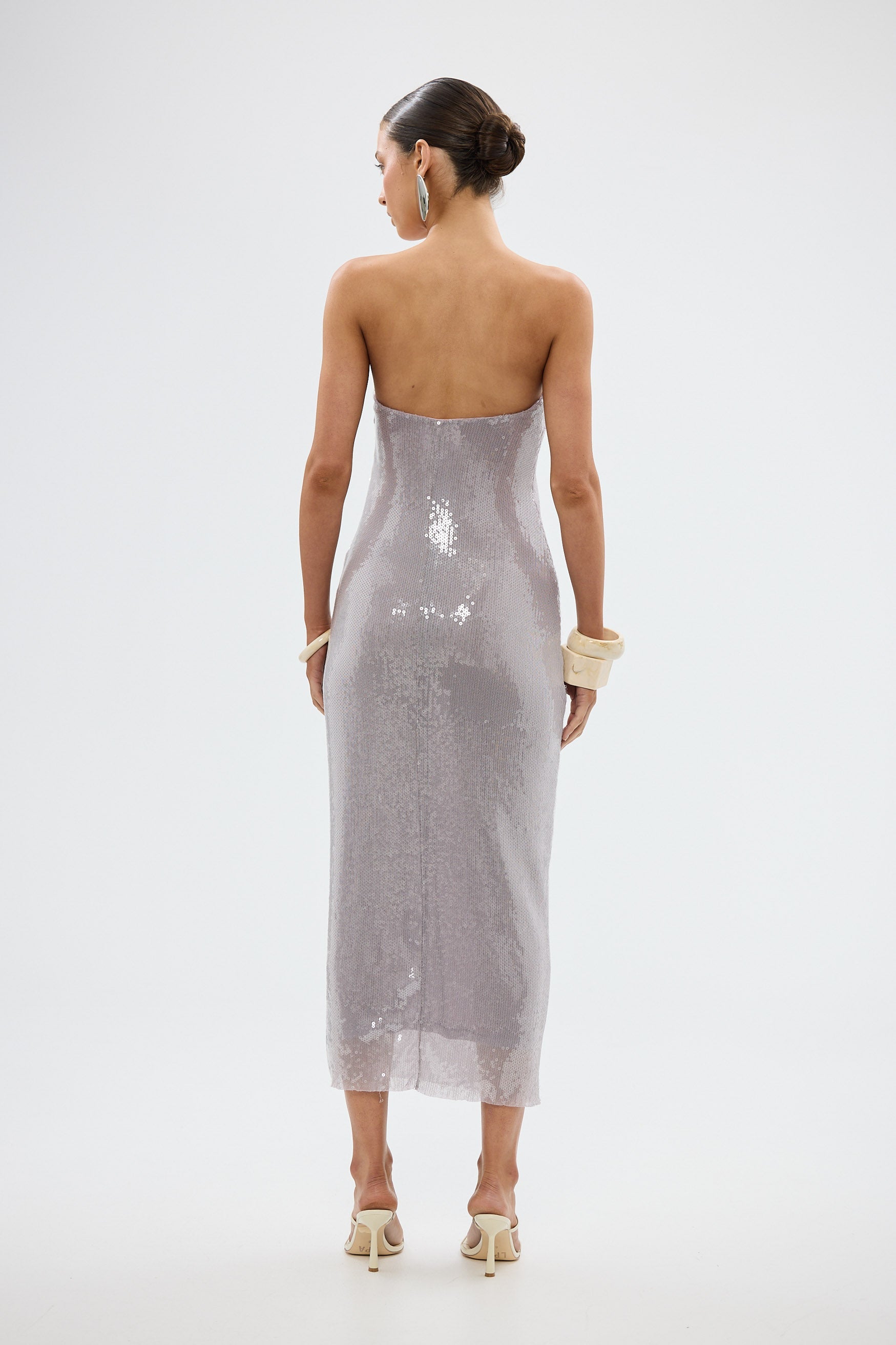 bubish Indy Sequin Dress - Silver DRESSES