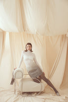 bubish Isla Wool Skirt Grey Marle SKIRT