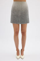 bubish Isla Wool Skirt Grey Marle SKIRT