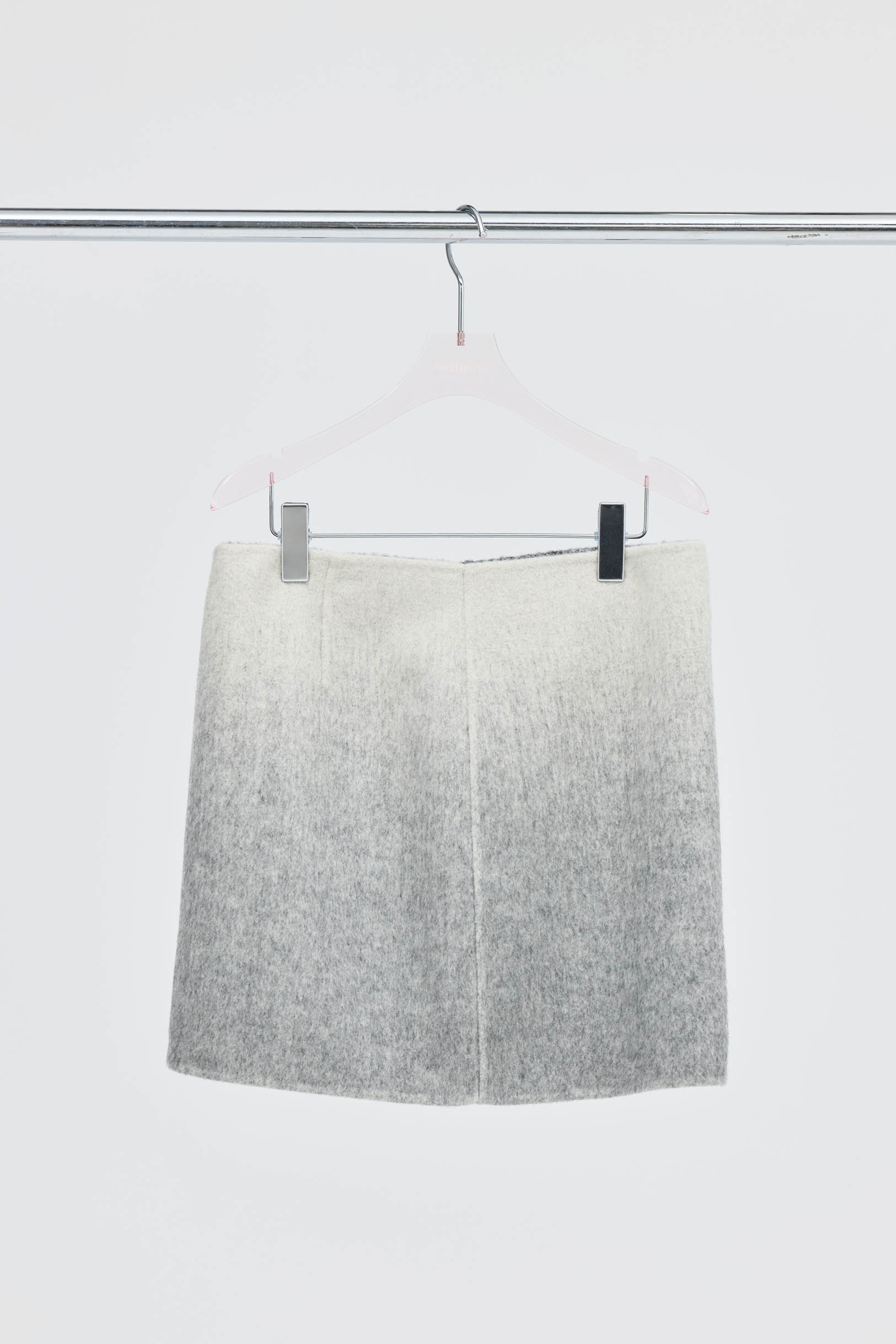 bubish Isla Wool Skirt Grey Marle SKIRT