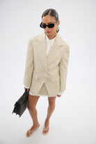 bubish Mattie Mini Skirt - Natural MINI SKIRT