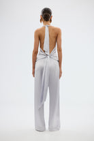 bubish Paige Cowl Neck Top - Silver TOPS