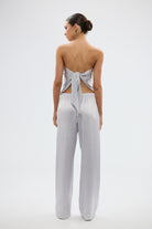 bubish Paige Scarf Top - Silver TOPS