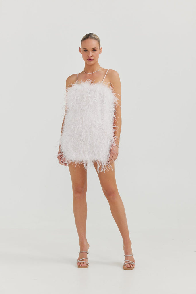 Giselle Dress - White Bubish 