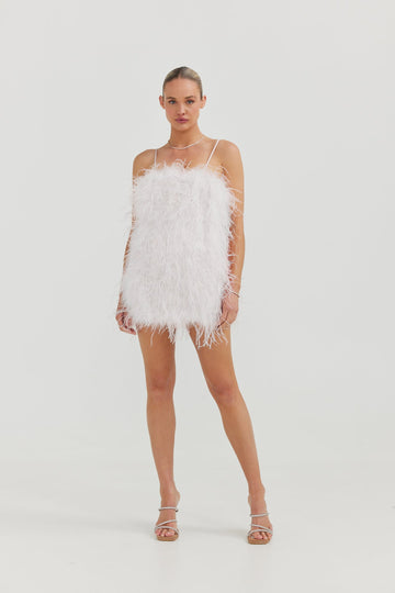 Giselle Dress - White Bubish 