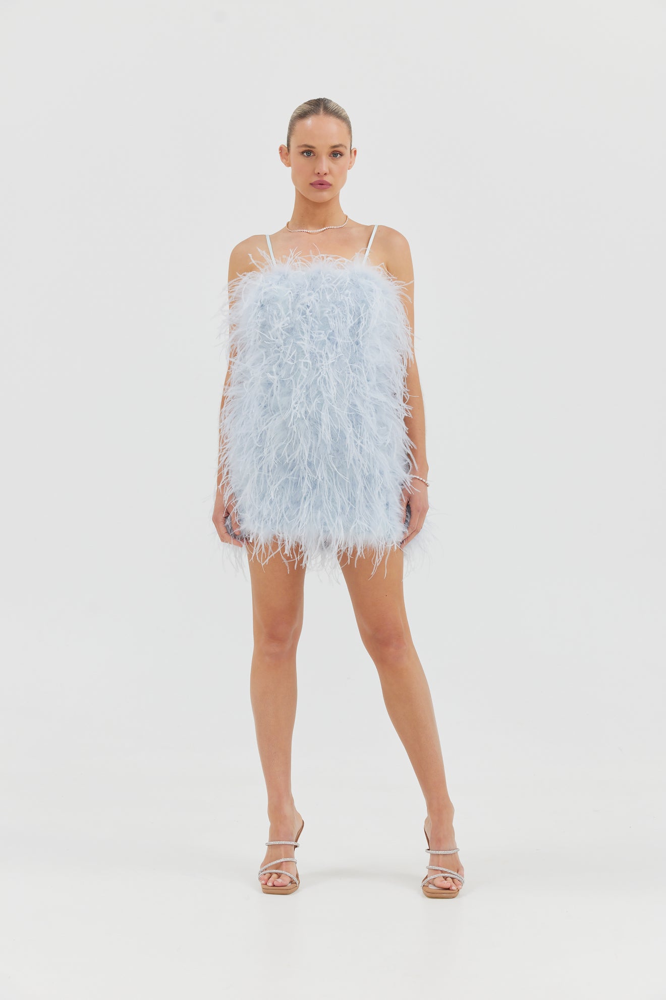 Giselle Dress - Powder Blue Bubish 