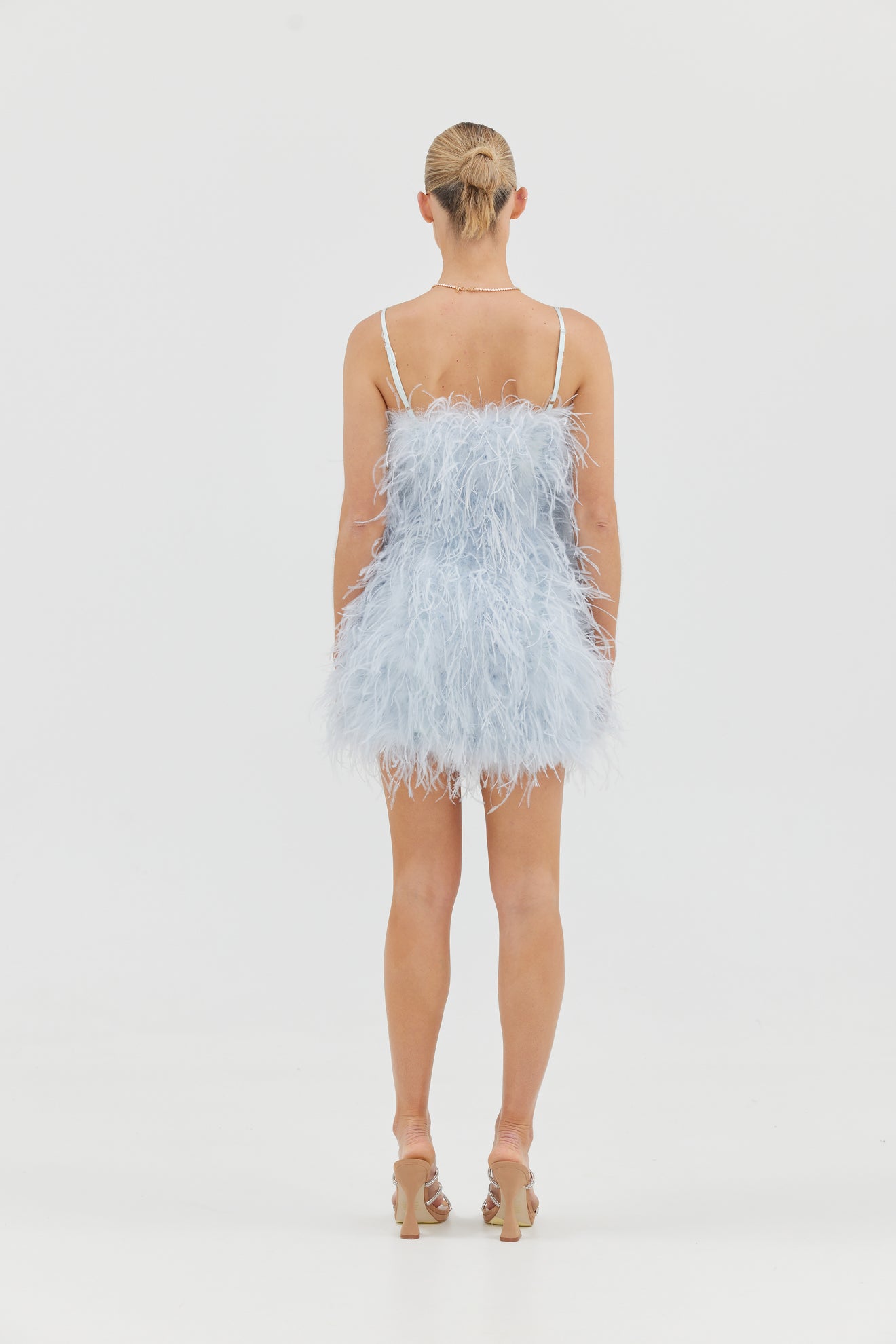 Giselle Dress - Powder Blue Bubish 