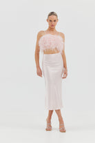 Harlow Skirt - Blush Pink Bubish 