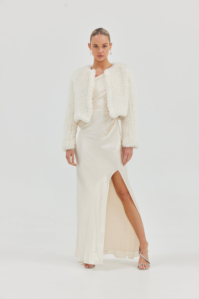Wallis ivory discount cropped jacket