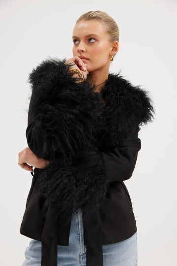 Gigi Jacket - Black Coats & Jackets Bubish Luxe 