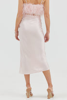 Harlow Skirt - Blush Pink Bubish 